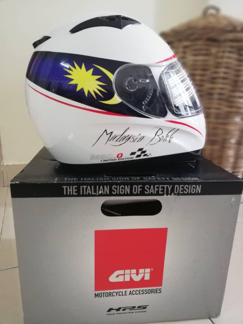 Fullface Helmet Givi Malaysia Boleh, Auto Accessories on Carousell