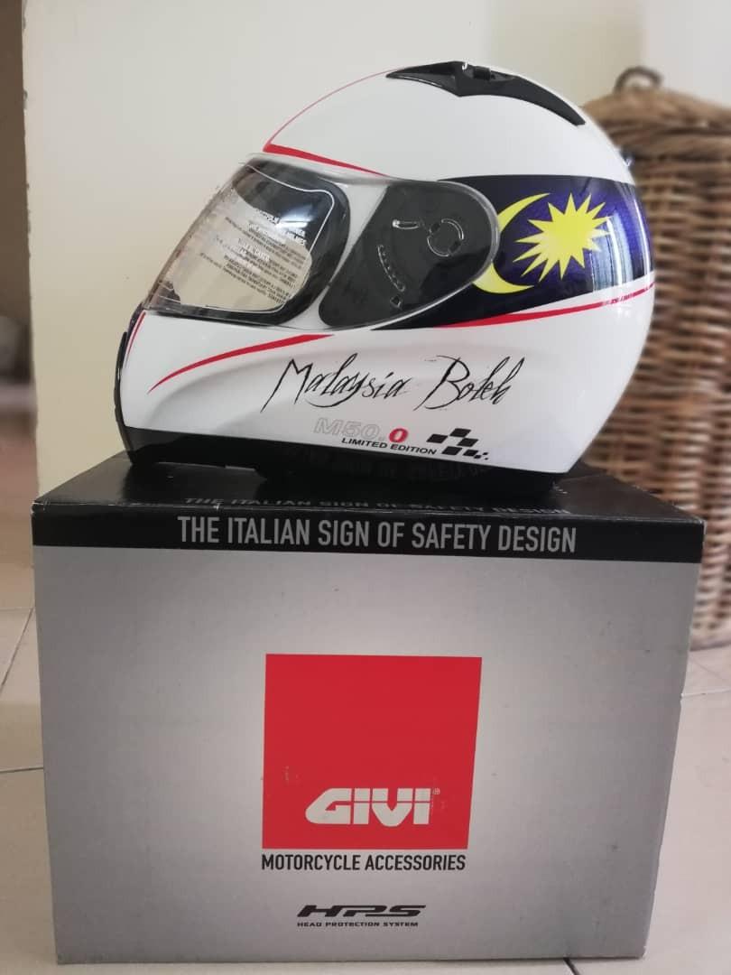 Fullface Helmet Givi Malaysia Boleh, Auto Accessories on Carousell