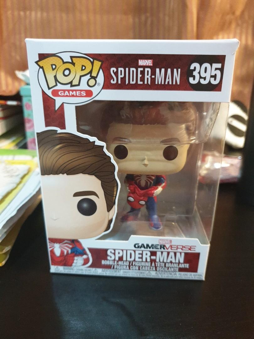 Funko Pop spiderman ps4 unmask, Hobbies & Toys, Collectibles & Memorabilia,  Fan Merchandise on Carousell