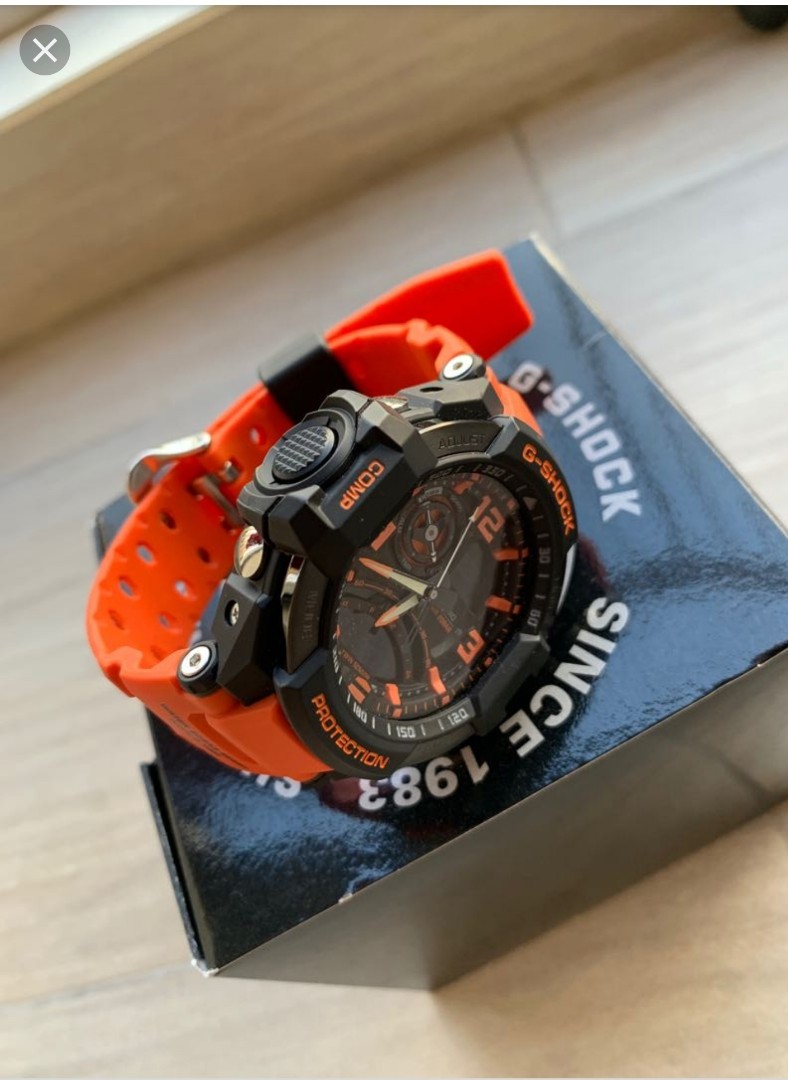 G shock shop orange strap