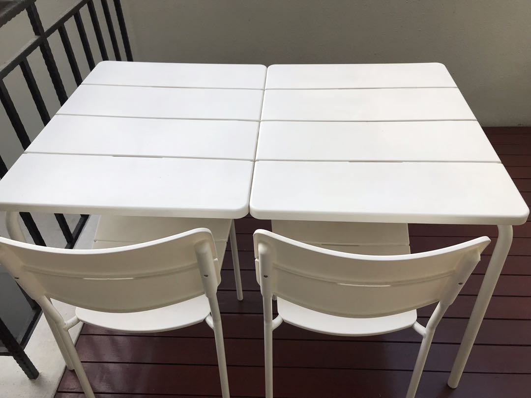 gb ikea vaddo table and chairs
