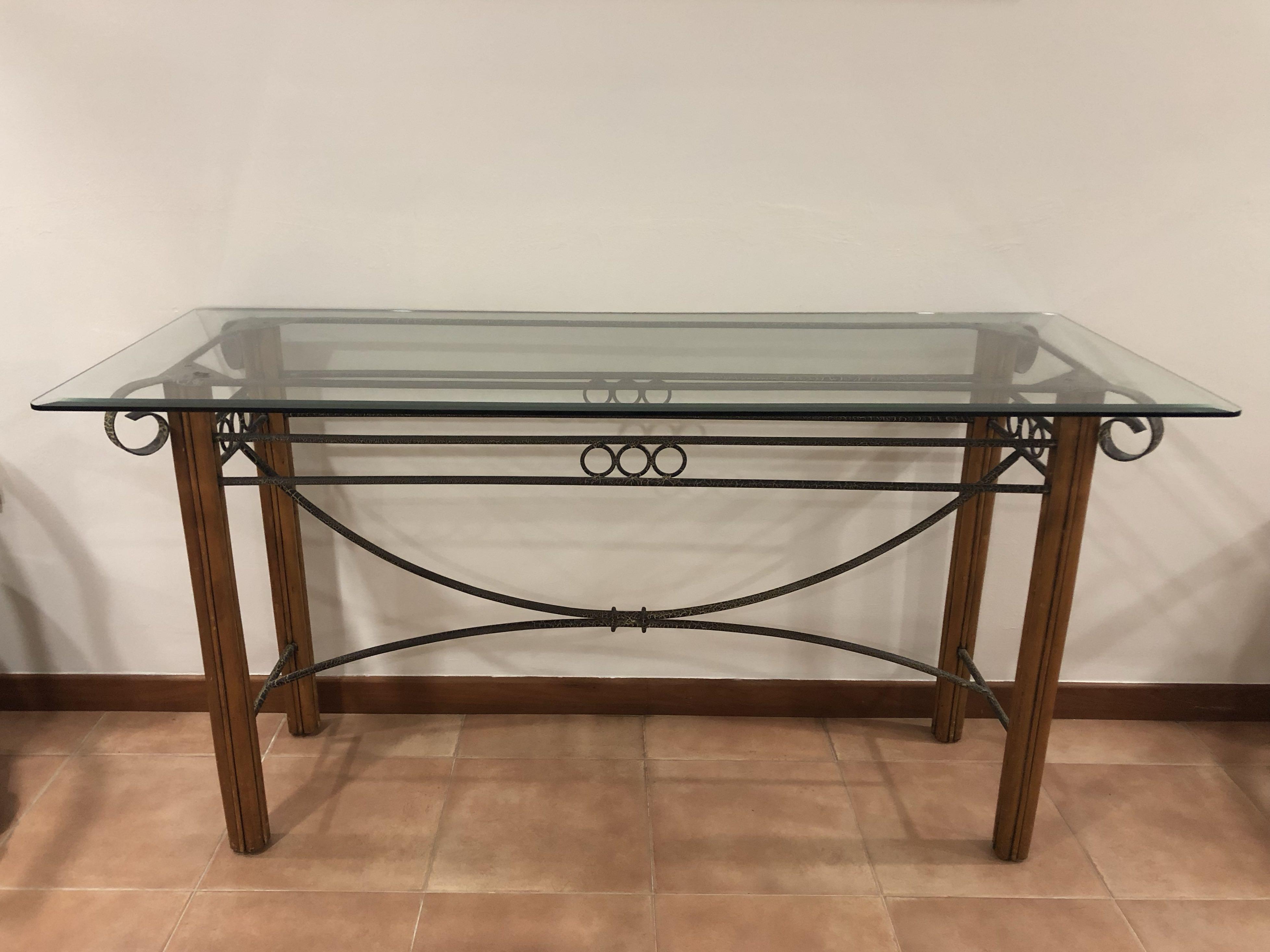 Gl Vintage Console Table Furniture Tables Chairs On Carou Gl Vintage Console Table Furniture