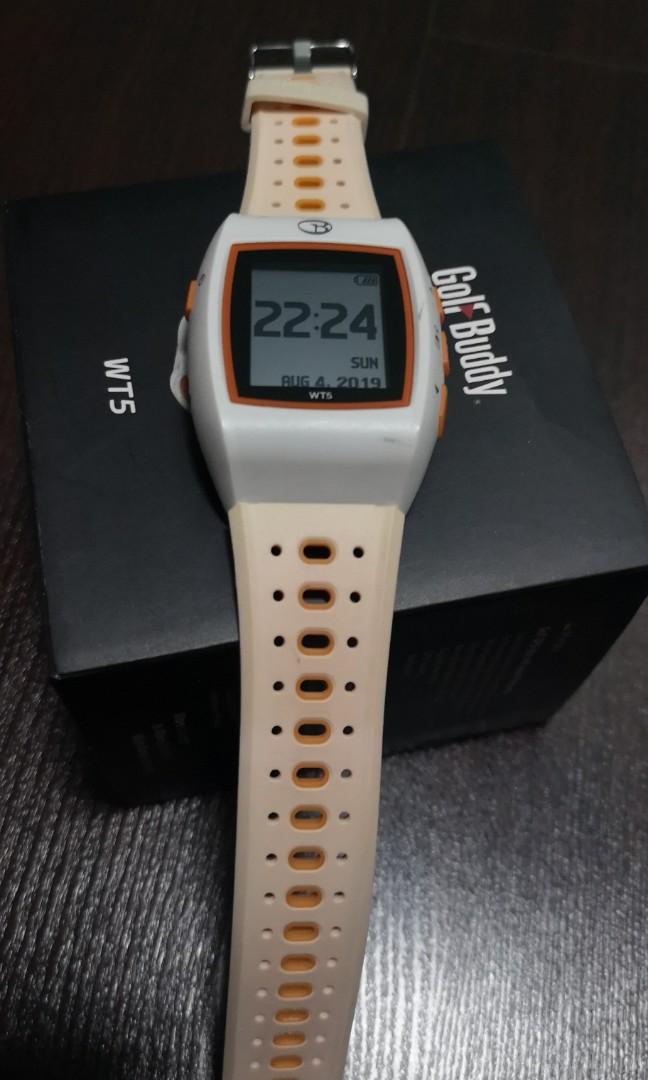 Golf buddy WT5 golf watch Sports Equipment Sports Games Golf on Carousell