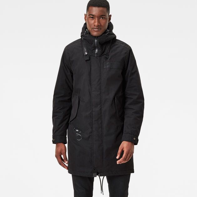 G Star Raw Submarine Hooded Parka USED Men s Fashion Coats Jackets and Outerwear on Carousell