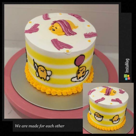 Get Wallpaper Gudetama cake design Free HD