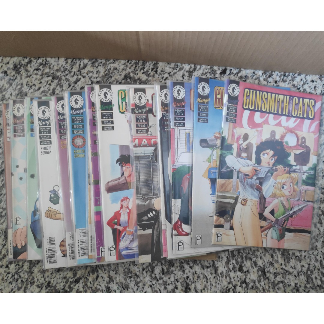 Get Wallpaper Gunsmith Cats Trade Paper Back 1st Printing 1996 2002 Eng Comics Free HD