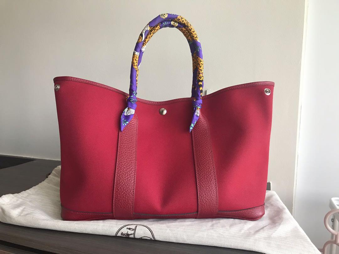 Hermes Garden Party 36 in Gold, Women's Fashion, Bags & Wallets, Tote Bags  on Carousell