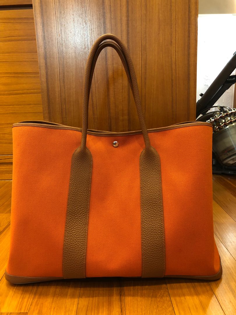 Hermes Garden Party Large 39 (GM), Luxury, Bags & Wallets on Carousell