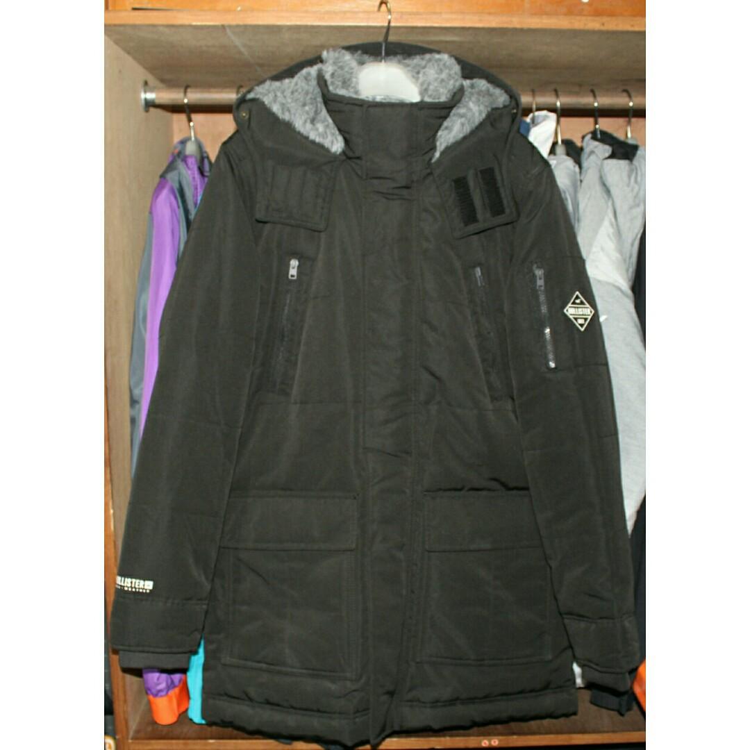 hollister down parka