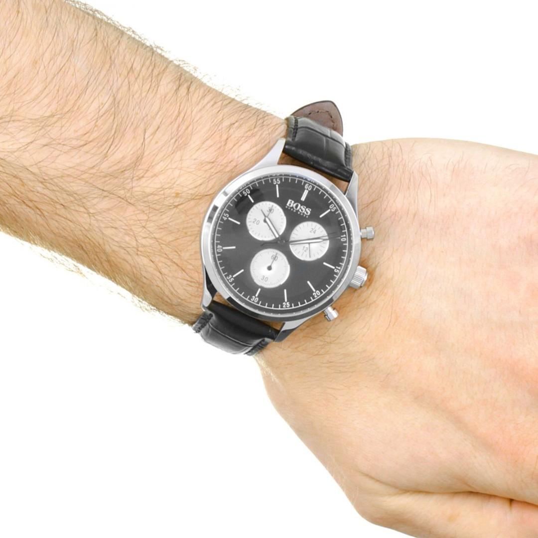 mens hugo boss companion chronograph watch