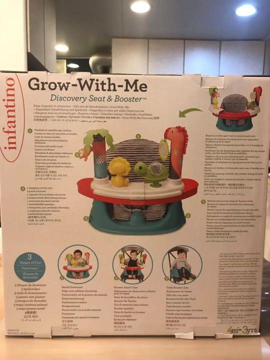 infantino grow with me discovery seat and booster