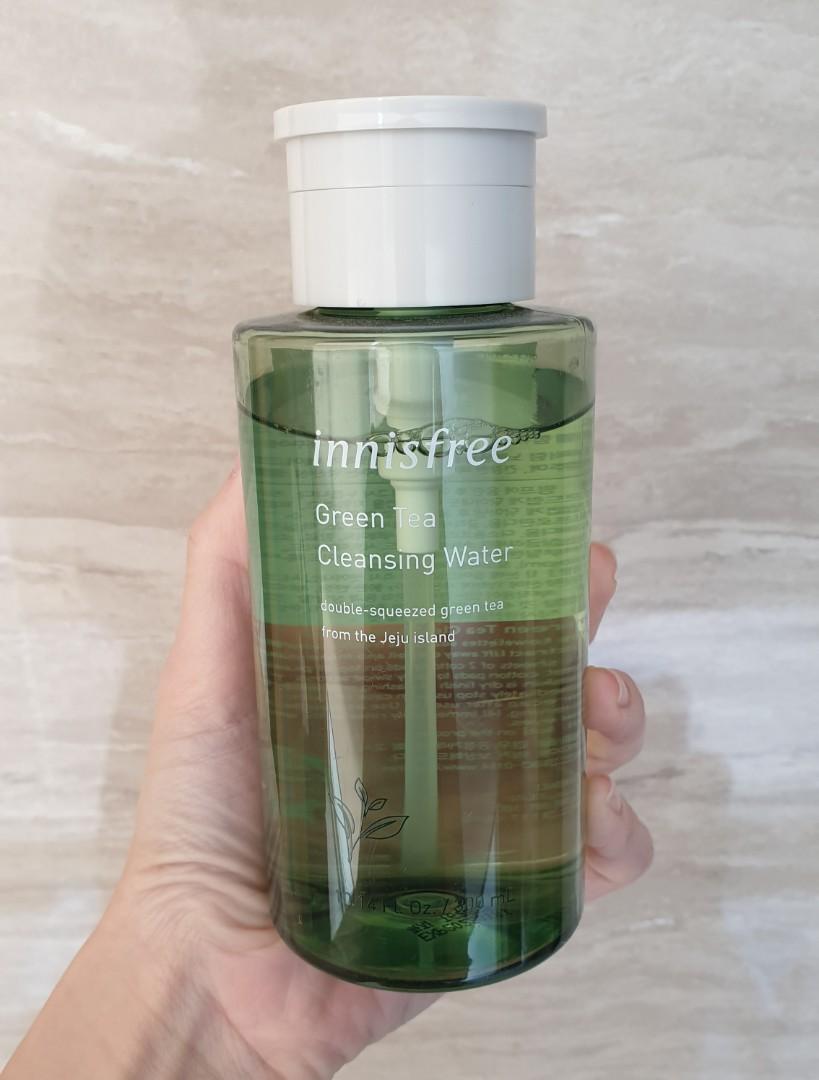 harga innisfree green tea cleansing water
