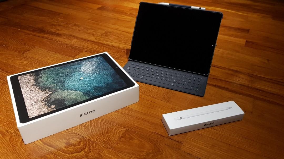 Ipad Pro 12 9 Inch Wi Fi 256gb Space Grey Mobile Phones Tablets Tablets On Carousell