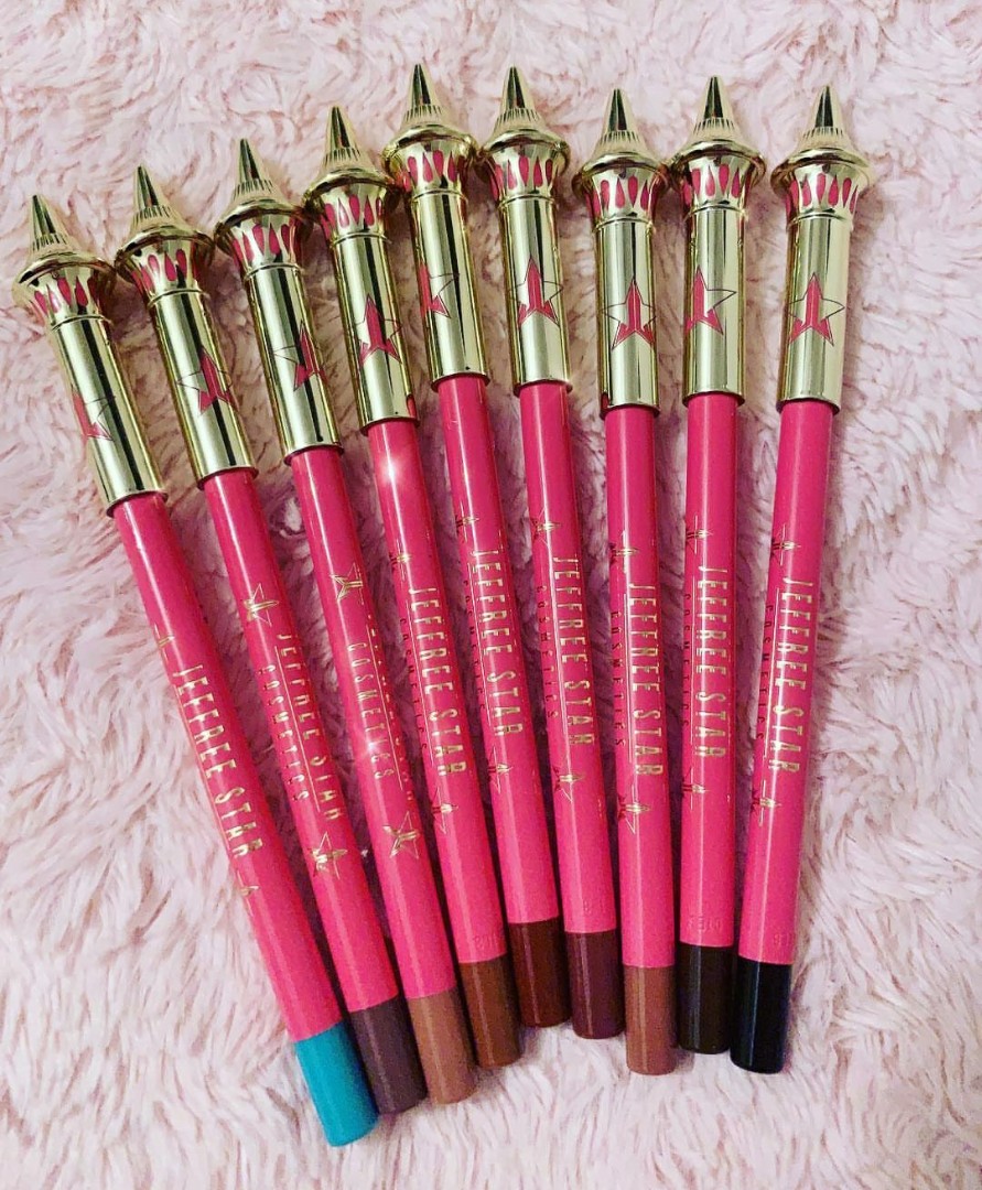Jeffree Star Cosmetics Velour Lip Liners Androgyny Unicorn Blood Health Beauty Makeup On Carousell