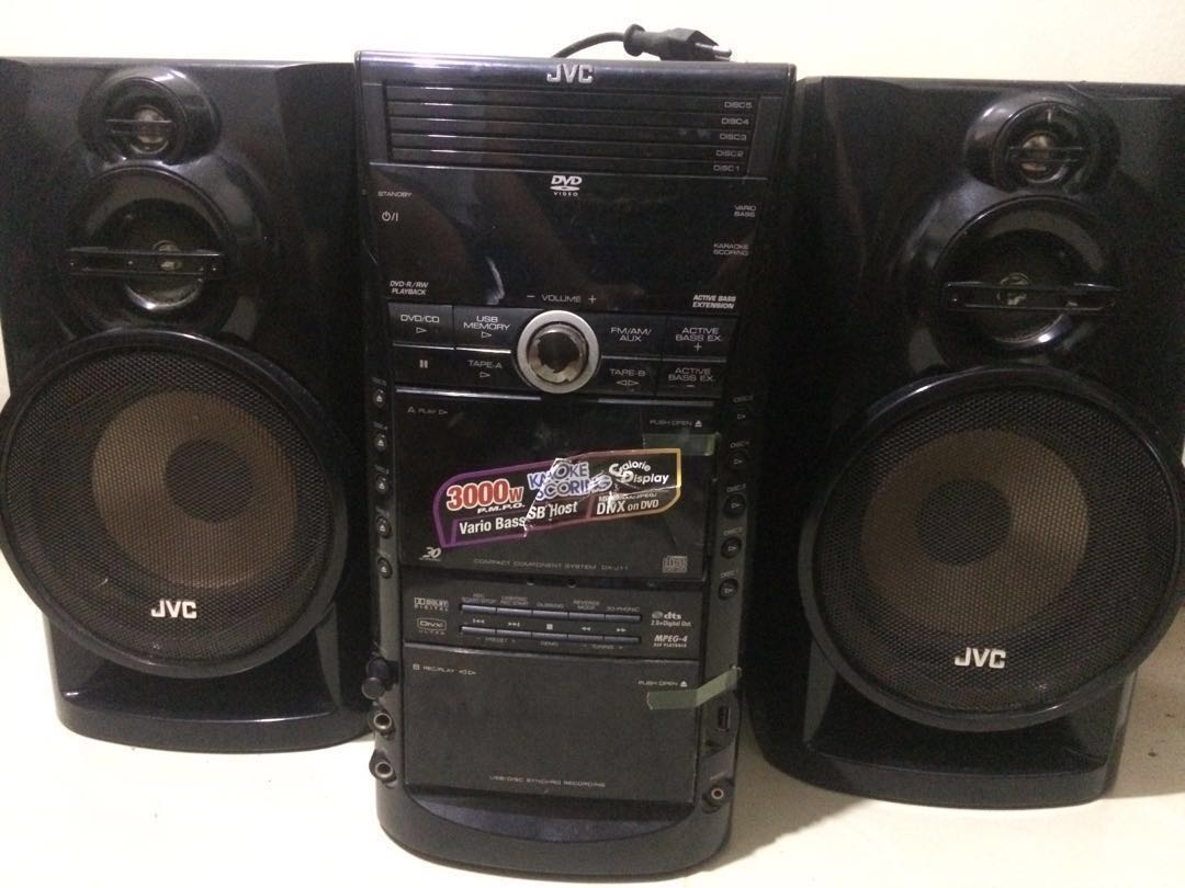Jvc active 2024 speaker system