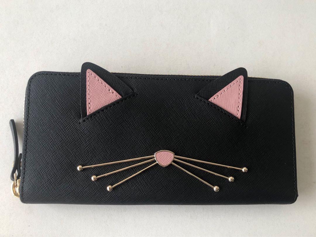 Arriba 49+ imagen kate spade kitty wallet Thptnganamst.edu.vn