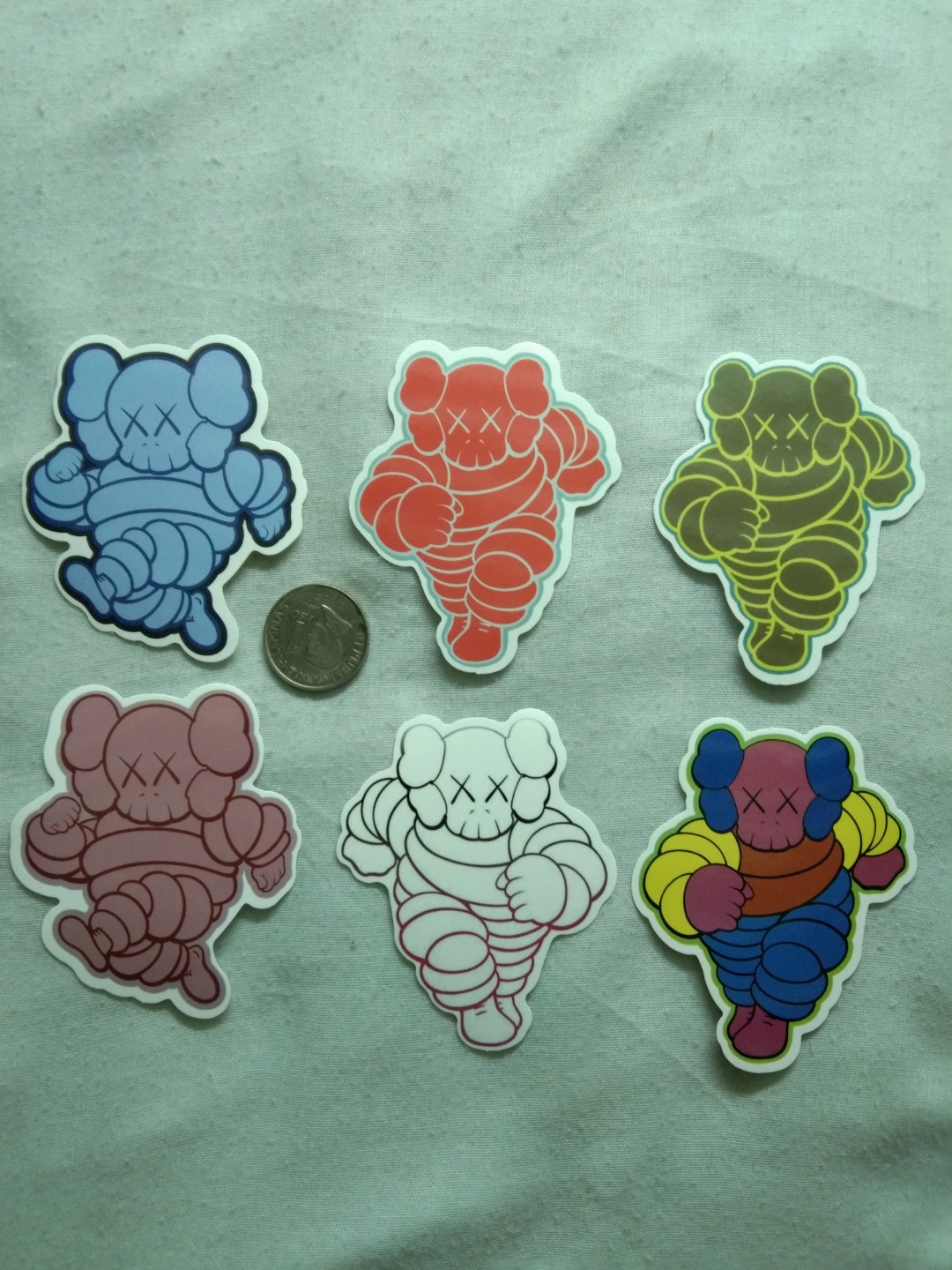 KAWS STICKER PACK, Furniture & Home Living, Home Decor, Wall Decor on