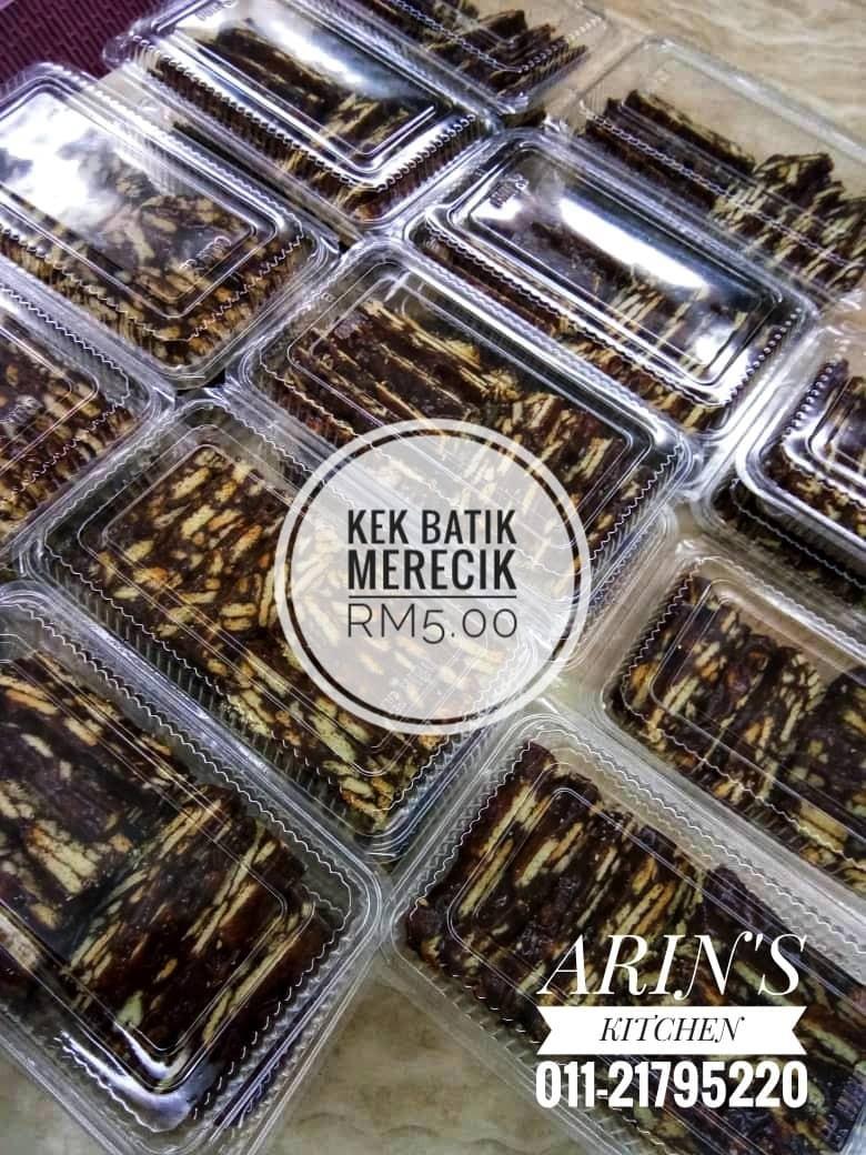Kek Batik Merecik Food Drinks Baked Goods On Carousell
