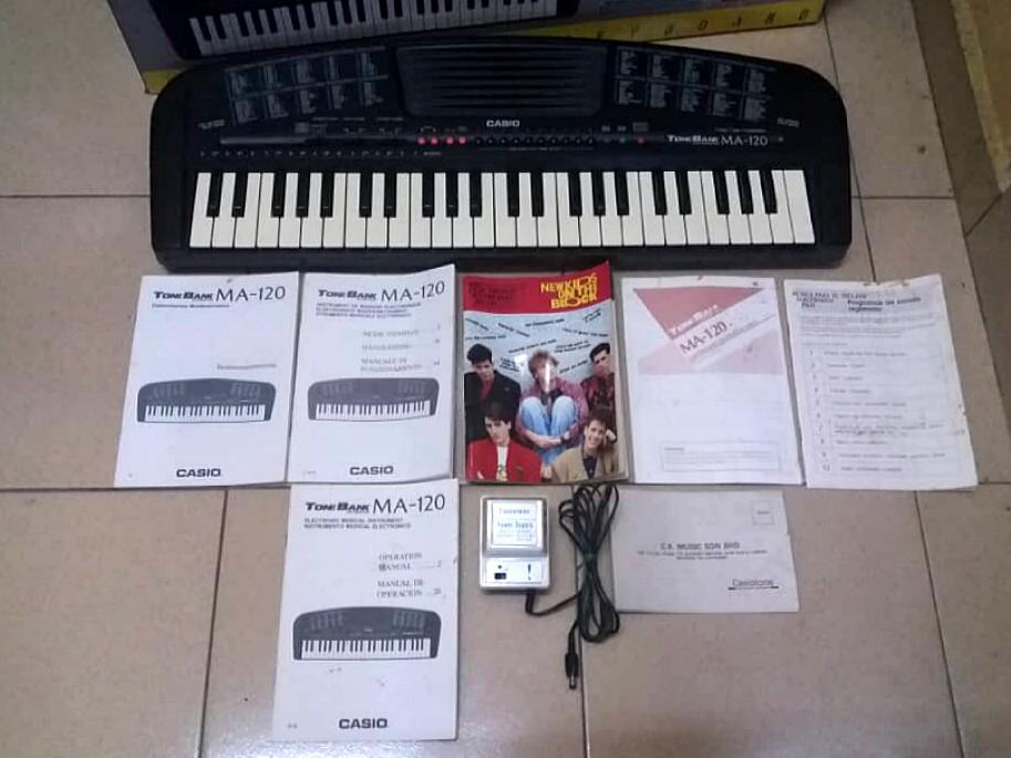 Keyboard CASIO Tone Bank MA 120