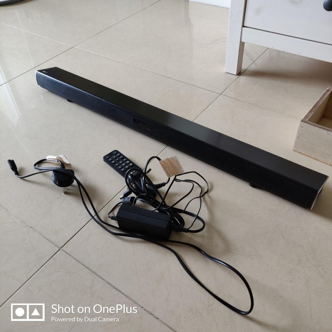 LG SH4 Sound Bar, 音響器材, Soundbar、揚聲器、藍牙喇叭、耳擴 Carousell
