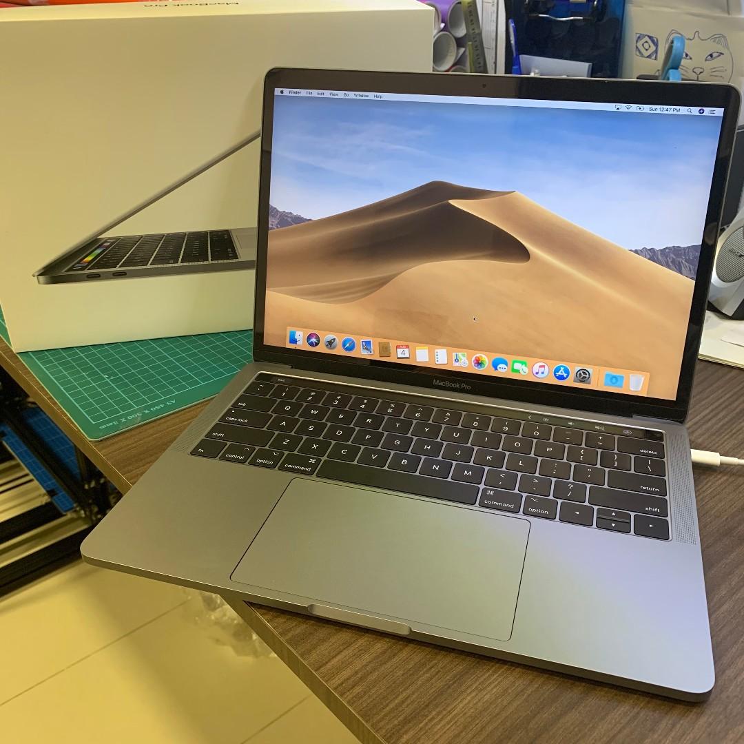 Macbook Pro 13 Inch 16 Four Thunderbolt 3 Ports Touchbar Electronics Computers Laptops On Carousell