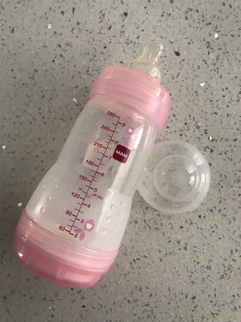 MAM milk bottle, Babies & Kids, Nursing & Feeding, Breastfeeding