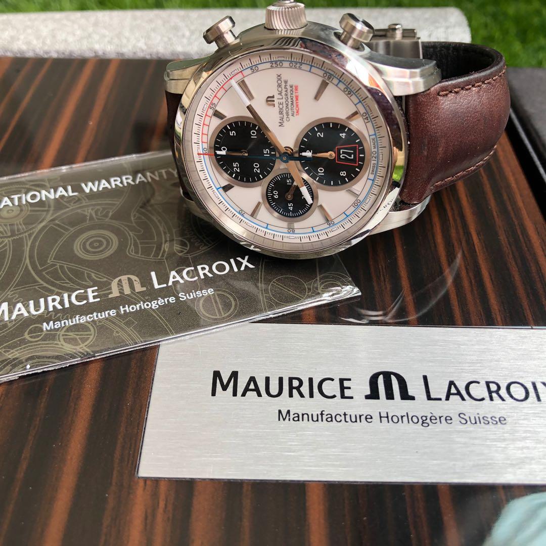 Maurice Lacroix Pontos Retro Panda Men s Fashion Watches