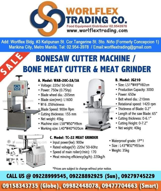 Meat saw Machine Bonesaw machine bone meat cutter, TV & Home Appliances