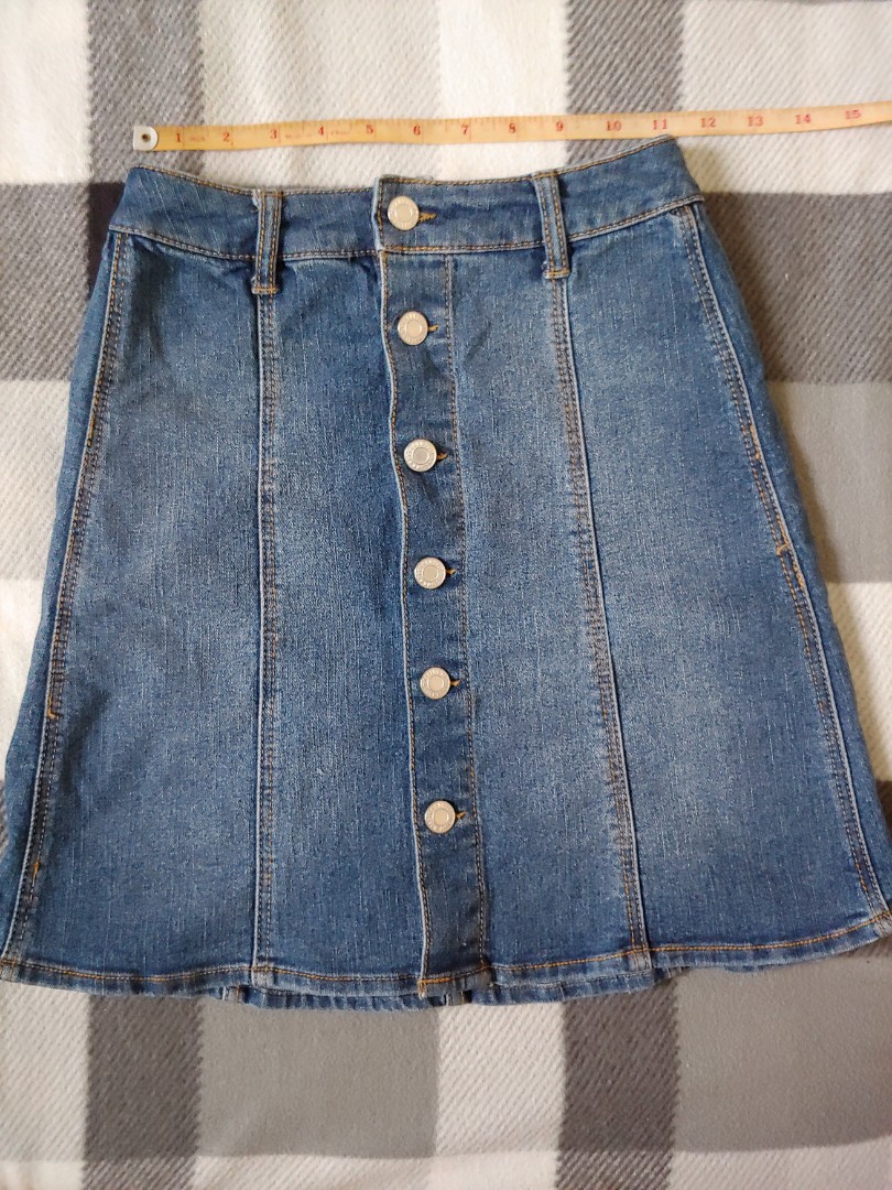 mossimo denim skirt
