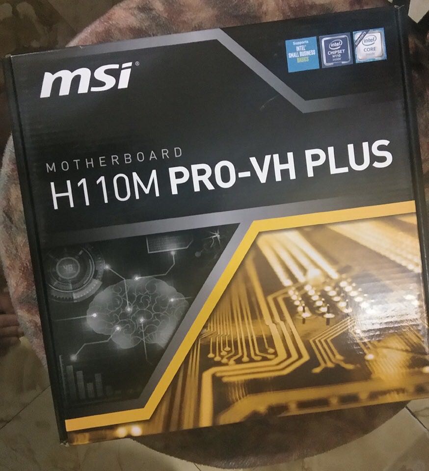 MSI Motherboard H110M ProVH Plus, Computers & Tech, Parts