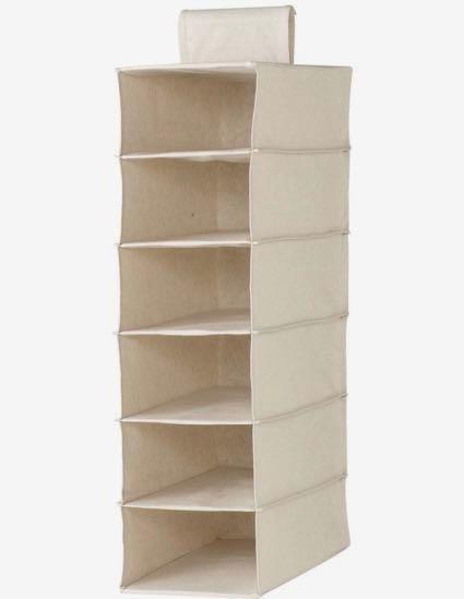 Muji Hanging Wardrobe Organiser Furniture Shelves Drawers On