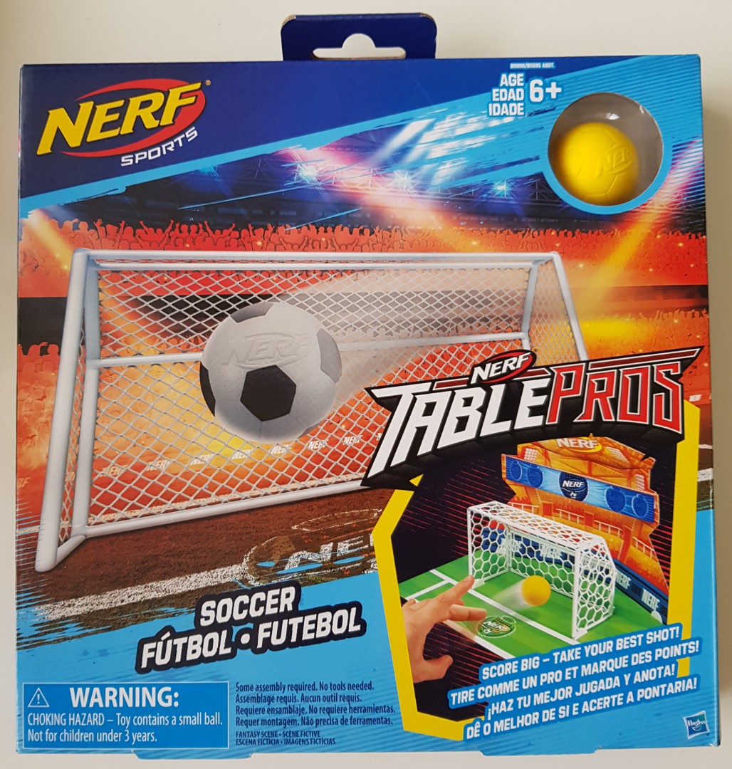 Nerf Sports Table Pros Soccer Babies Kids Toys Walkers On Carousell