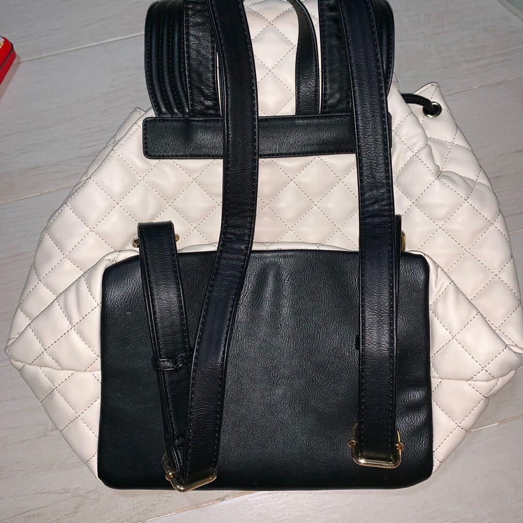 New ALDO Cream White Black backpack Women s Fashion Bags