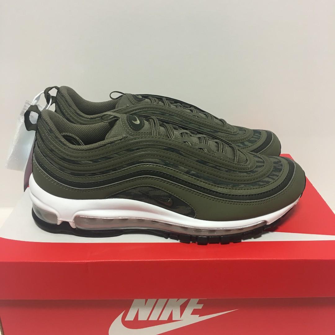 Air max 97 tiger camo olive top