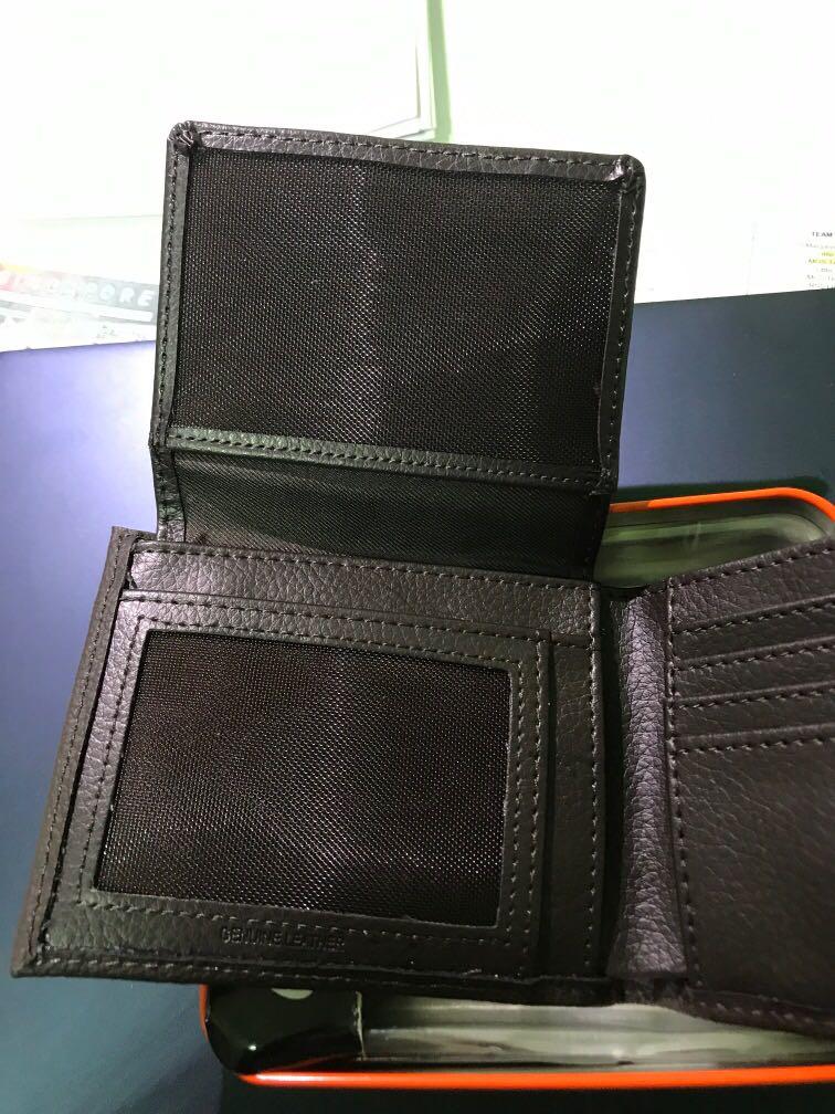 nike leather wallet