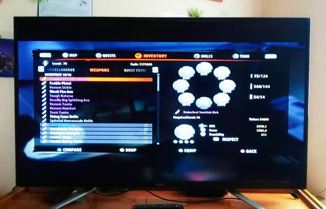 Nova Led Tv 55inch With Remote And Manual Electronics Tvs Entertainment Systems On Carousell
