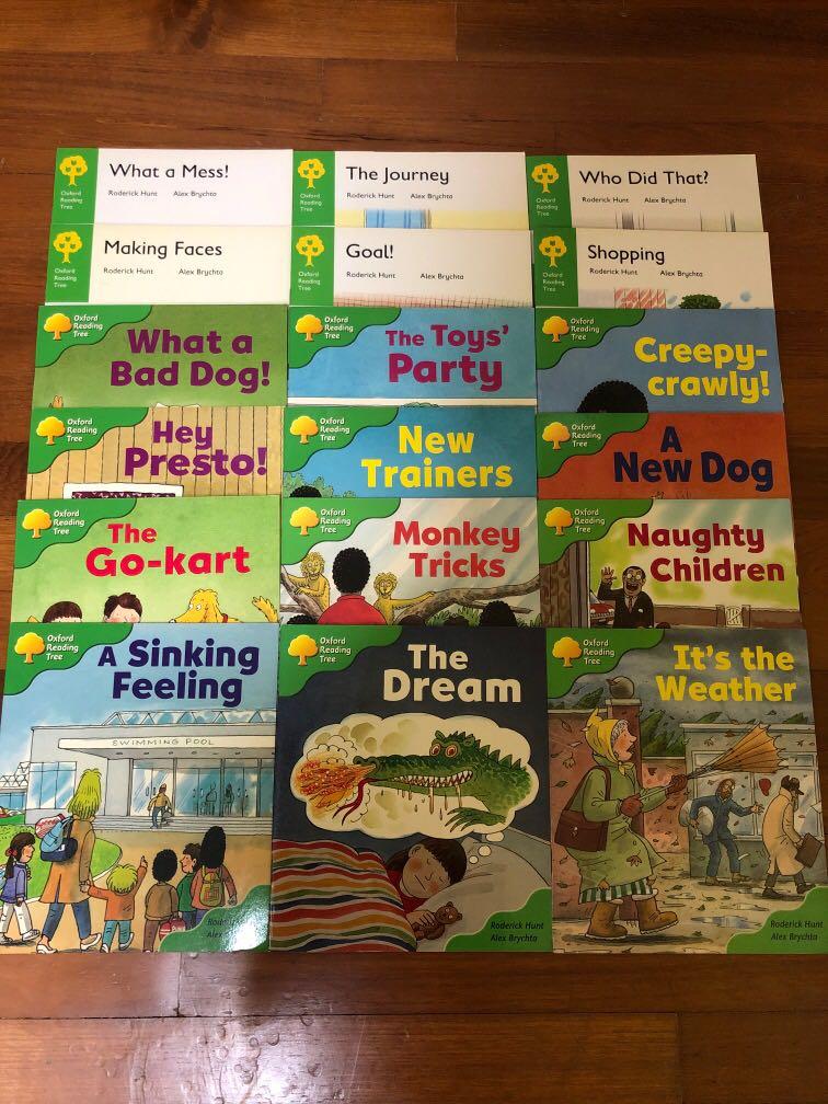 Oxford Reading Tree Readers for Preschool Children (58 books), Hobbies ...