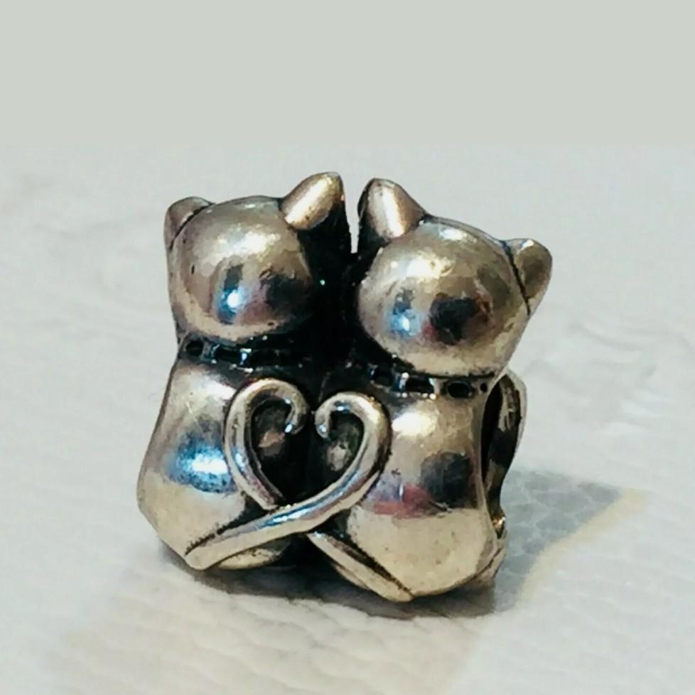 Pandora Purrfect Together Kittens Cats Charm