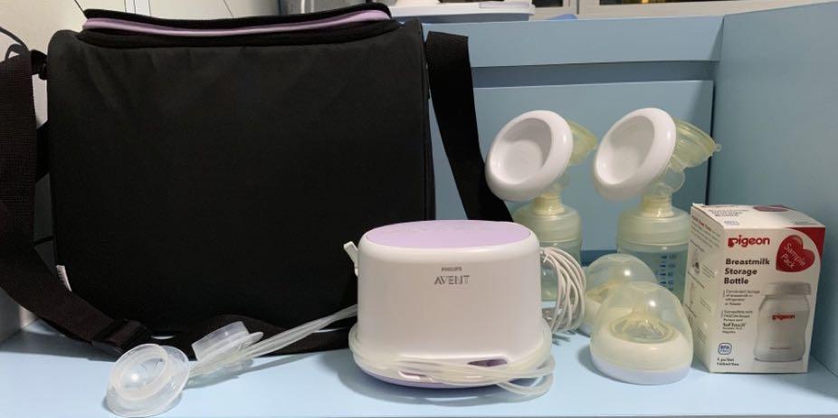 Philips Avent Comfort Double Electric Breast Pump On Carousell