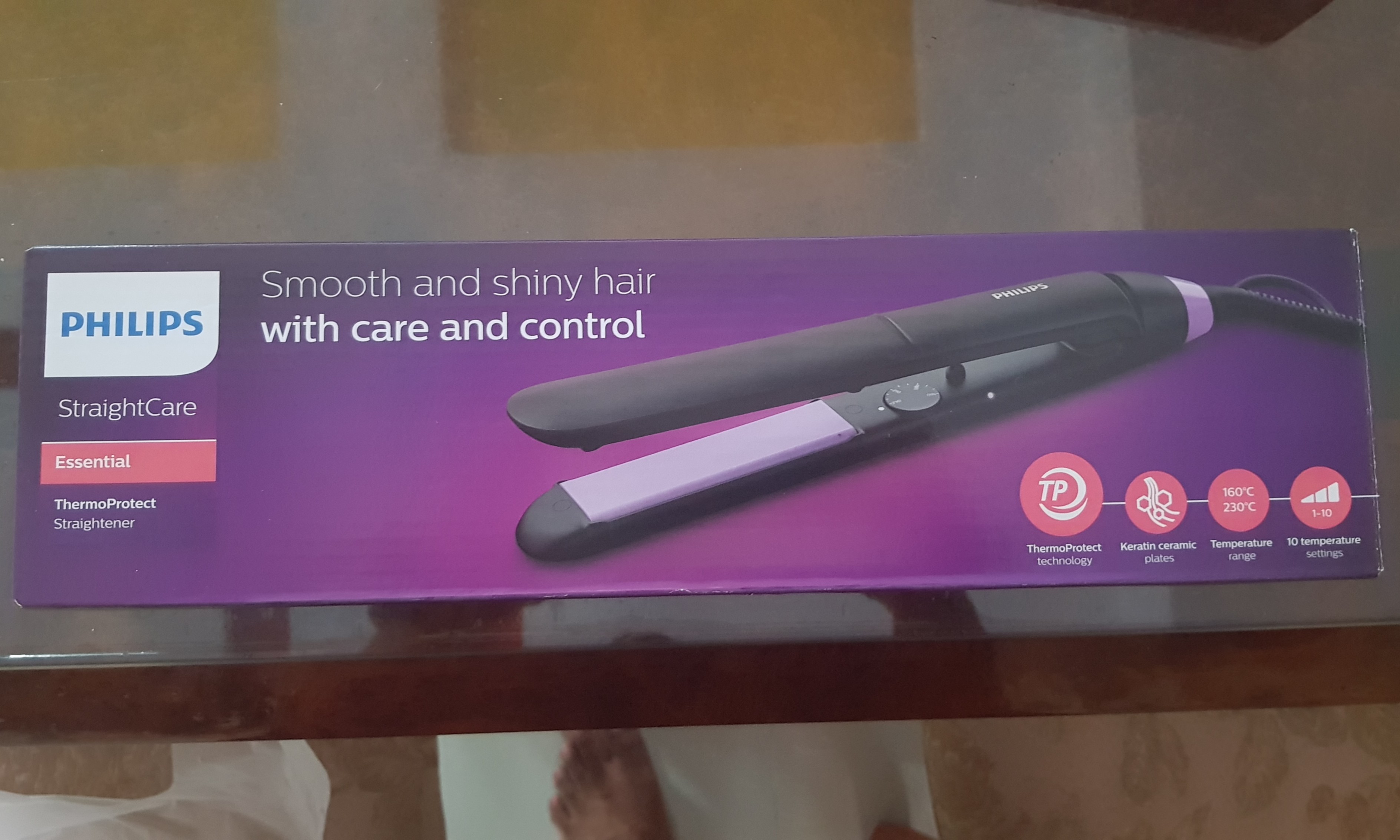 philips cordless hair straightener