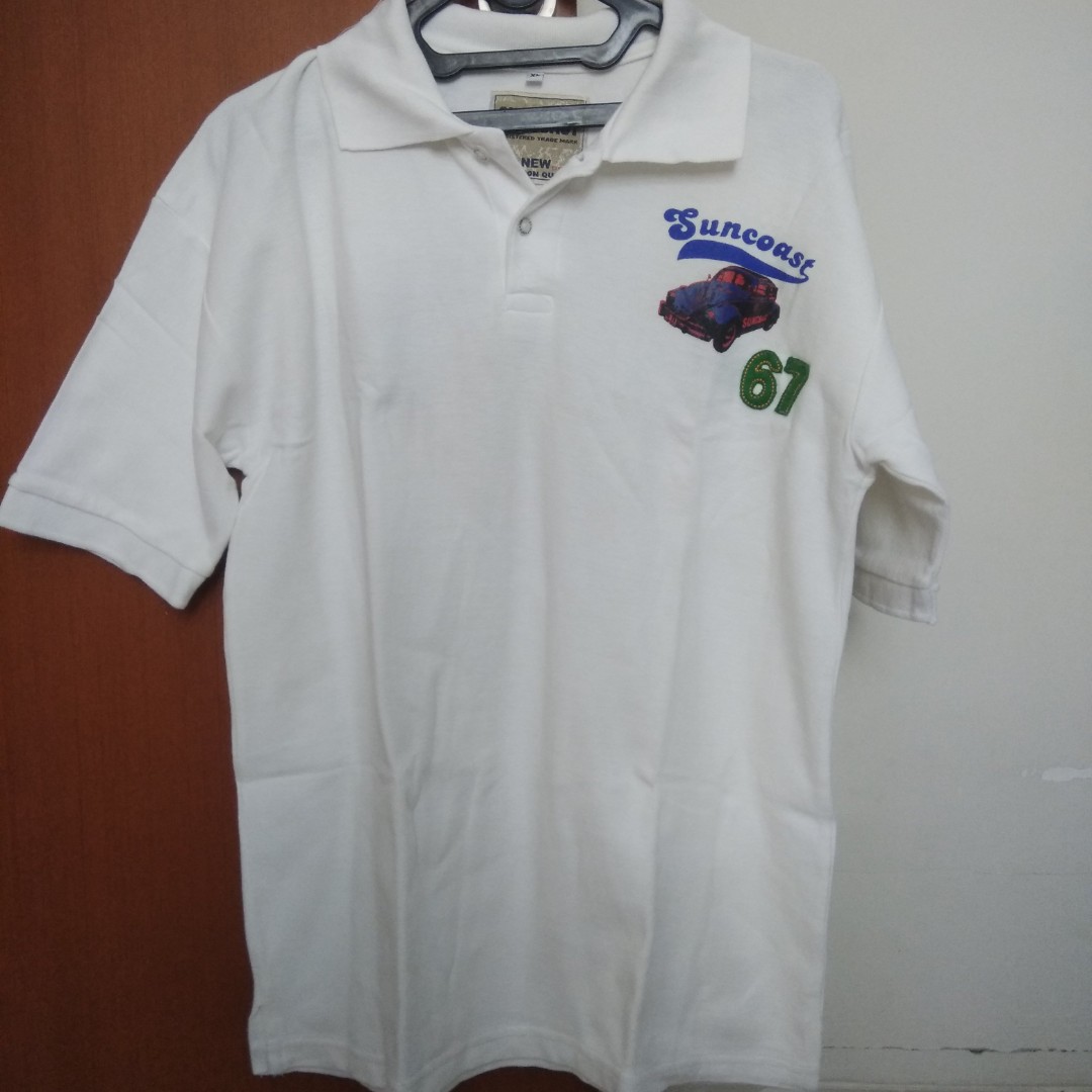 polo shirt putih