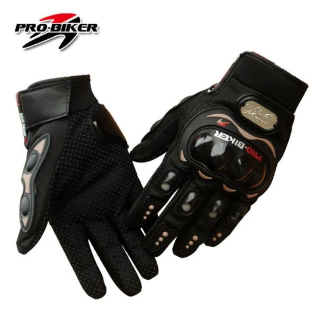 pro biker gloves m size