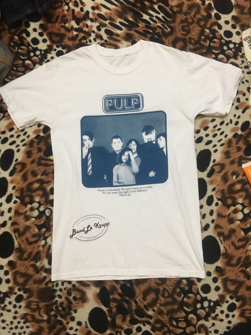 pulp band t shirt