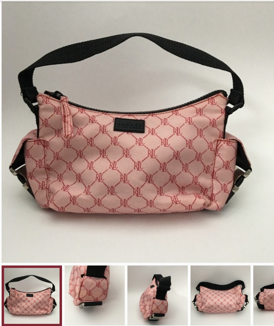 ralph lauren pink bag