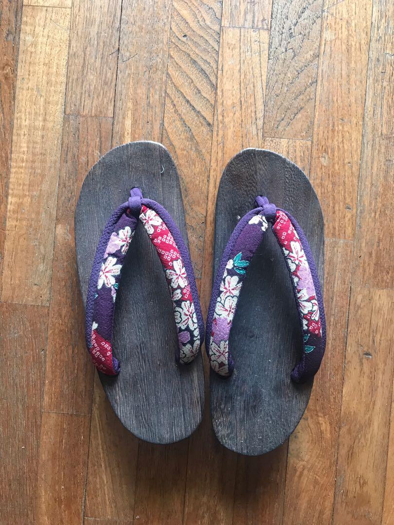 authentic wooden clogs