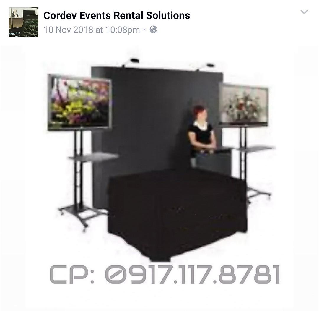 Events Tv Rent Led Oled Plasma Flat Screen Pop Up Wall Backdrop