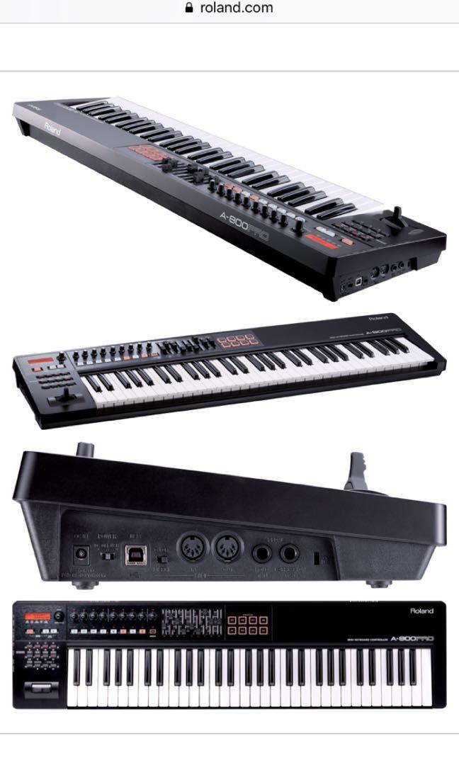 Roland A-800 Pro Midi Keyboard Controller (with Yamaha pedal