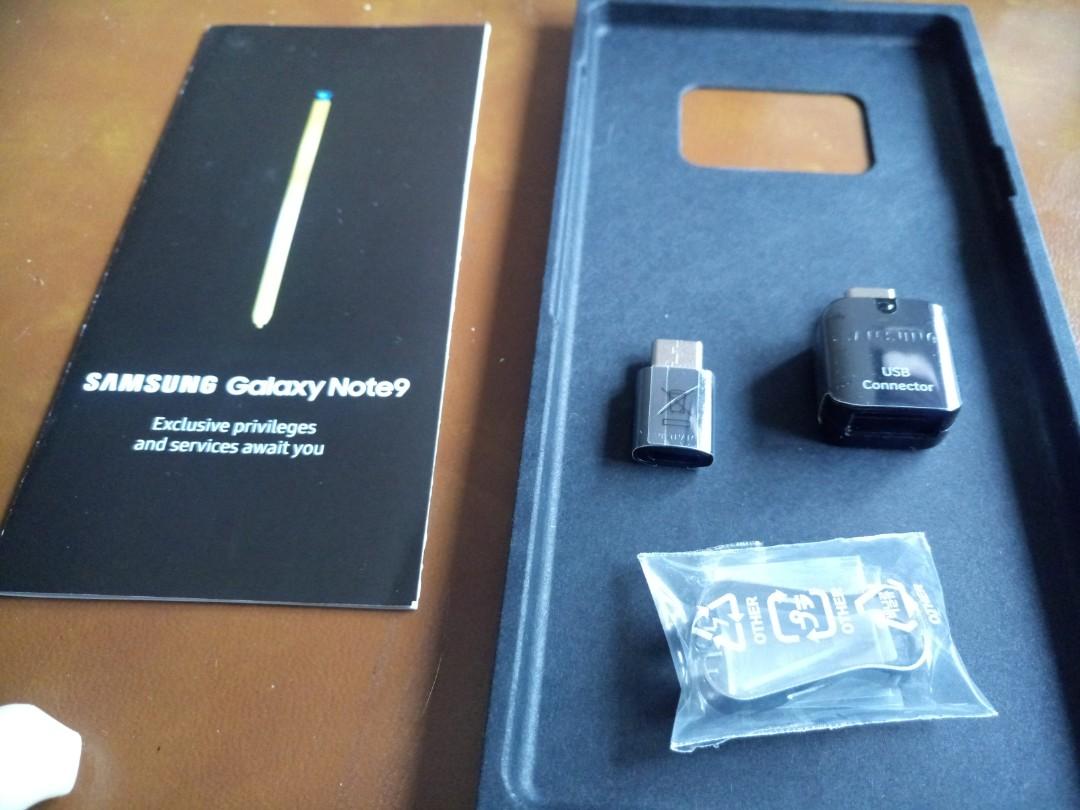 Note 9 Box Samsung Galaxy Note 9, box and accessories, Mobile Phones & Gadgets ...