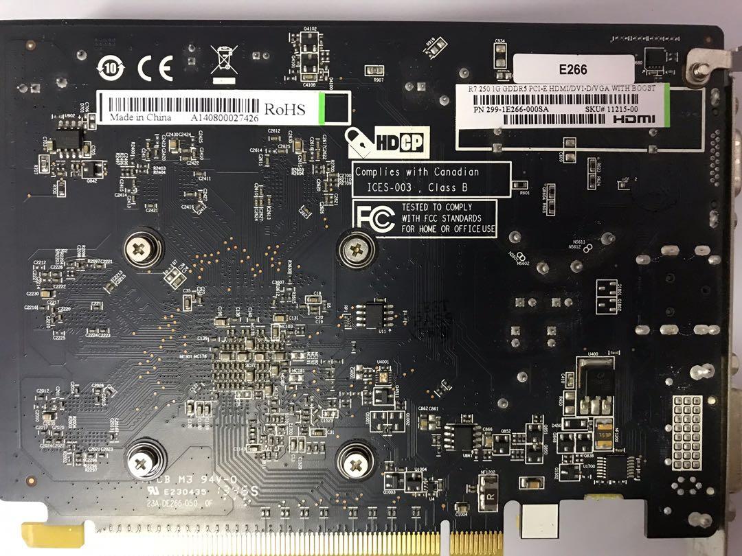 R7 250 sapphire 1gb ddr5 hotsell