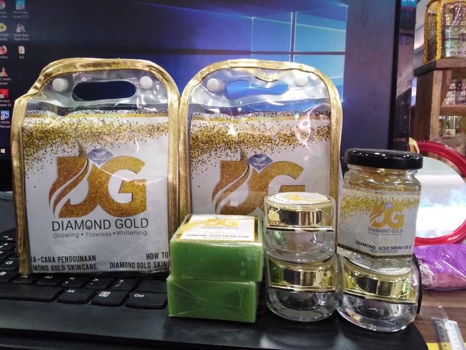 set diamond gold skincare
